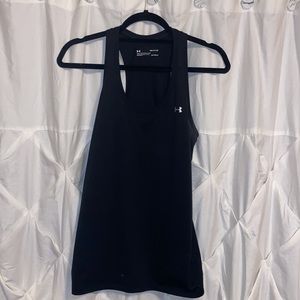 Black Under Armour workout top size small